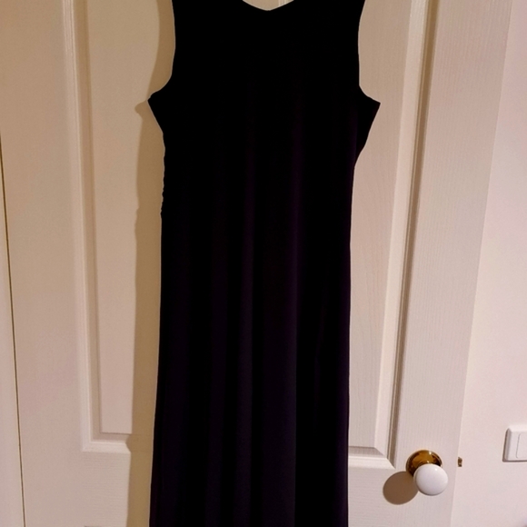 Purple midi dress - Picture 2 of 3